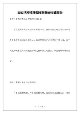 2024大学生暑期支教社会实践报告_17