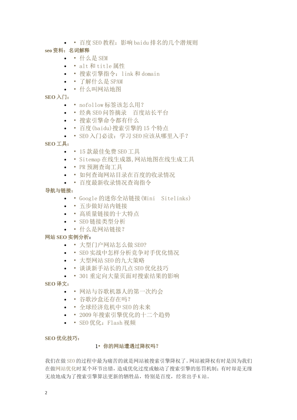 SEO优化技巧基础指南_第2页