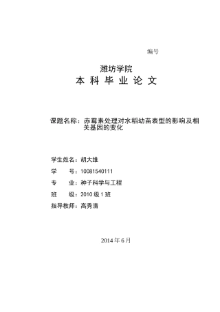 论文正文(包含目录和摘要)