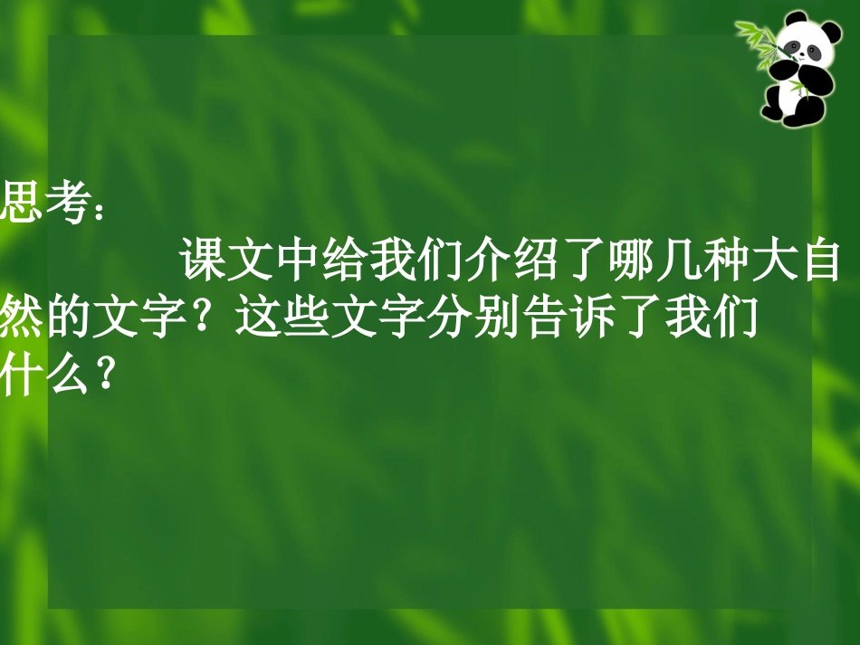 大自然的文字课件_第2页