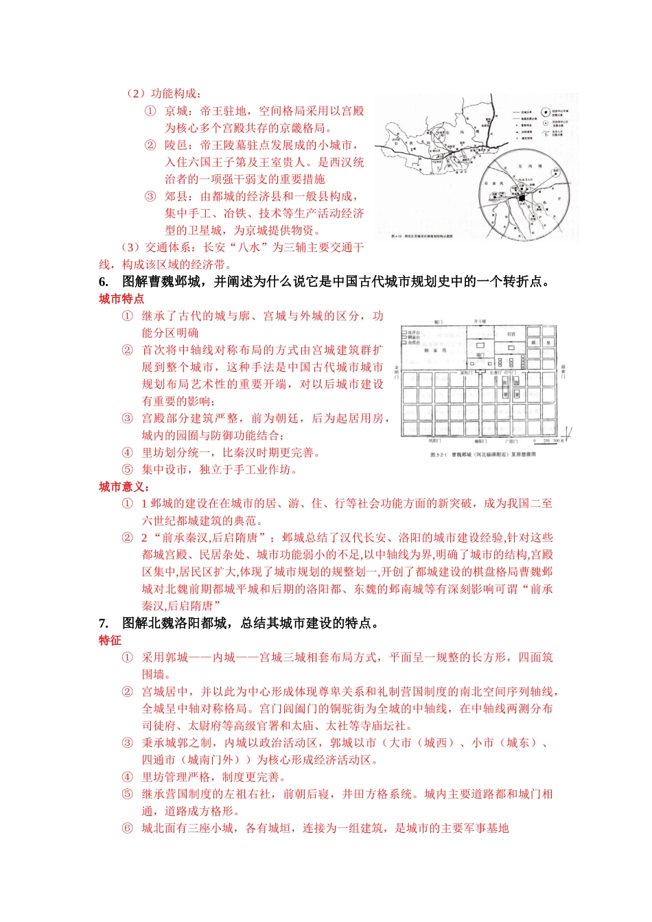 规划史考试提要及答案_第2页