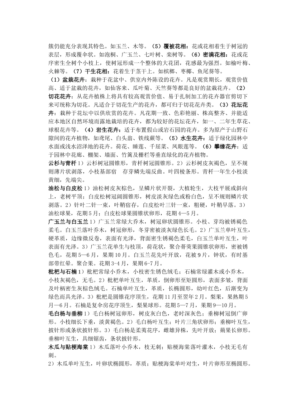 观赏植物学总结_第2页