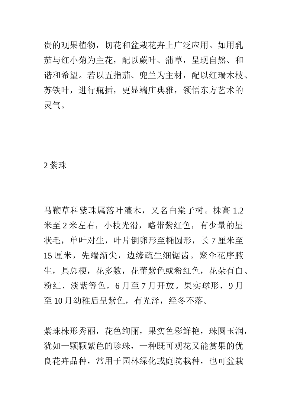 观果植物的种类及详细介绍_第2页