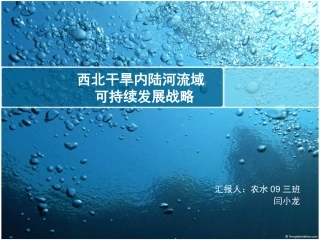 西北干旱内陆河流域3