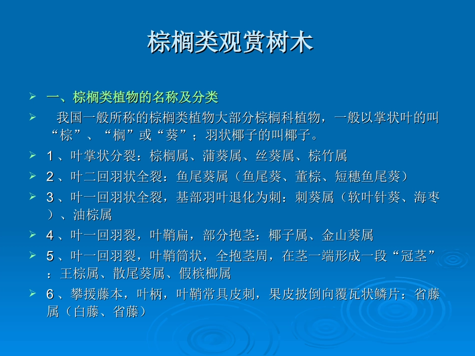 被子植物-棕榈类_第1页