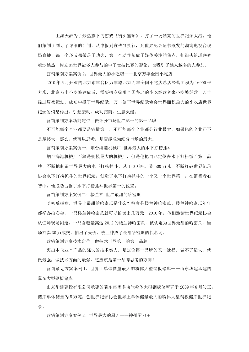 营销策划方案成功案例_第2页