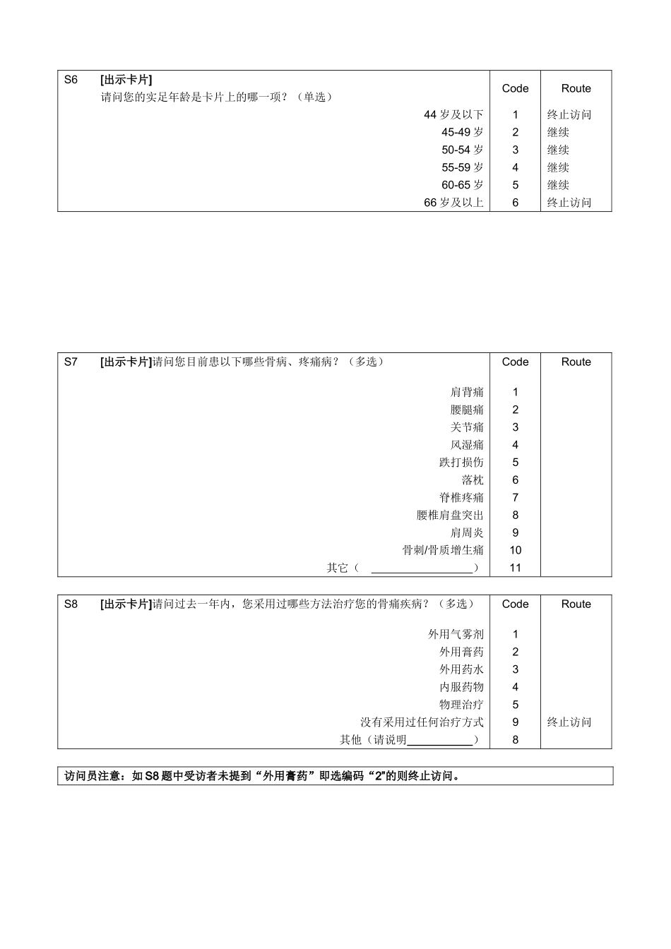 药膏问卷调查[消费者]_第3页