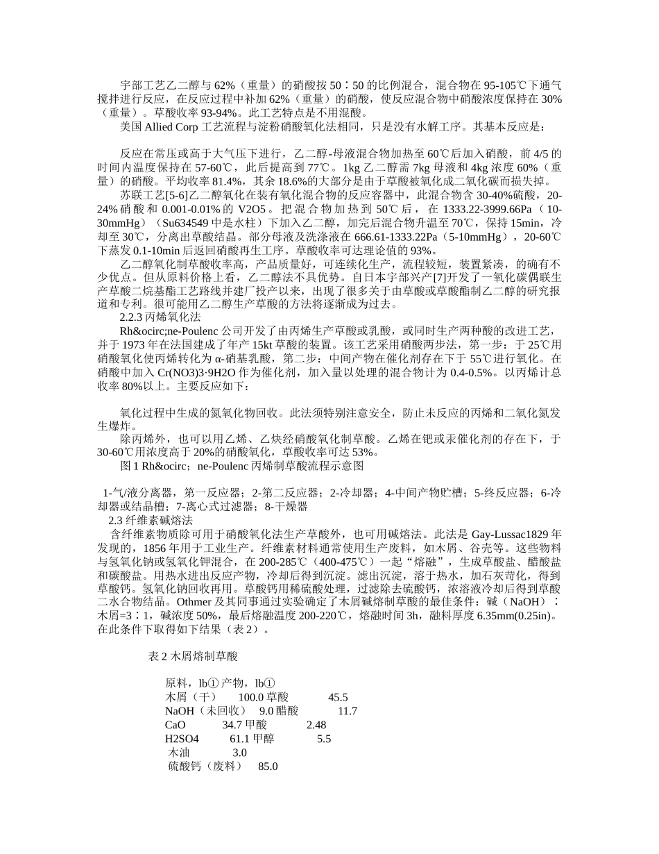 草酸生产工艺评述_第2页