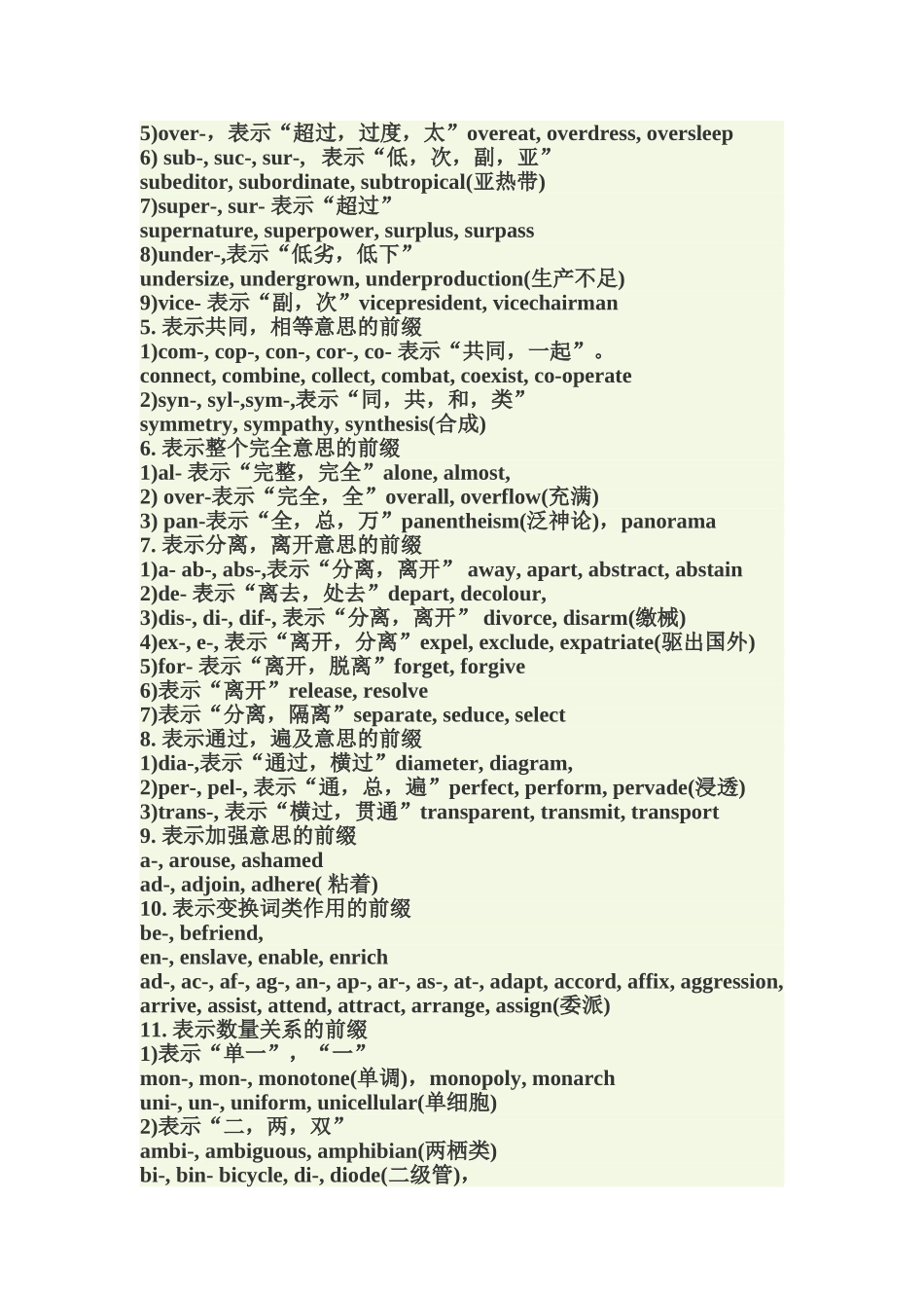 英语构词法表_第3页