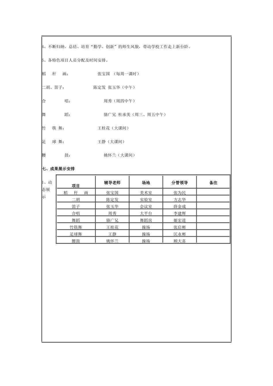 艺术特色学校创建方案_第2页