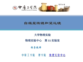 自组显微镜和望远镜