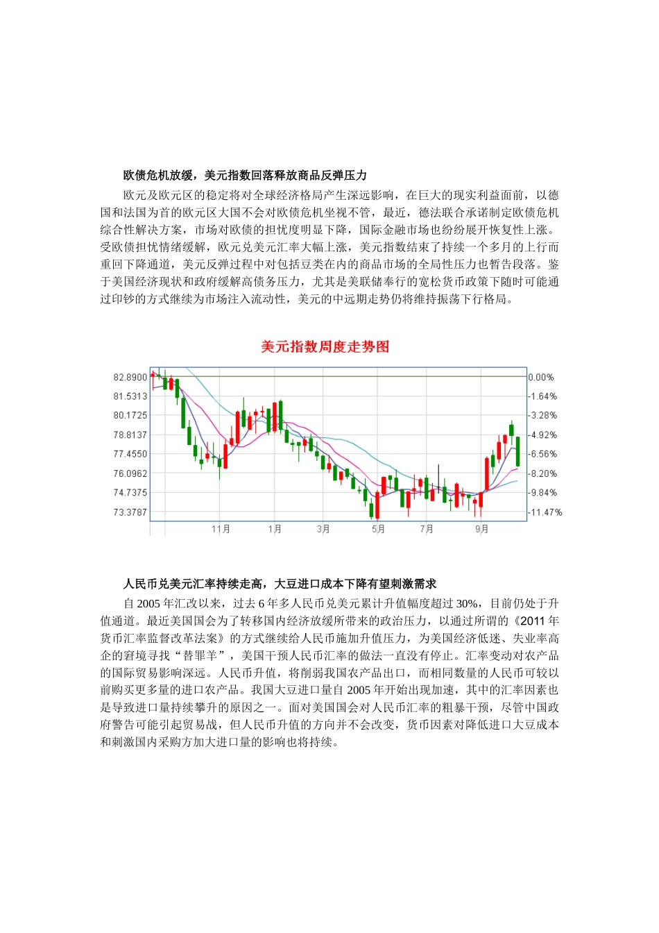 美豆调整基本结束,连豆显现波段买入机会_第2页