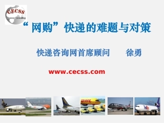 网购快递的发展难题与对策