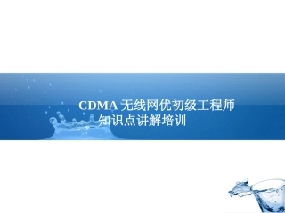 网优认证初级004-EV DO部分