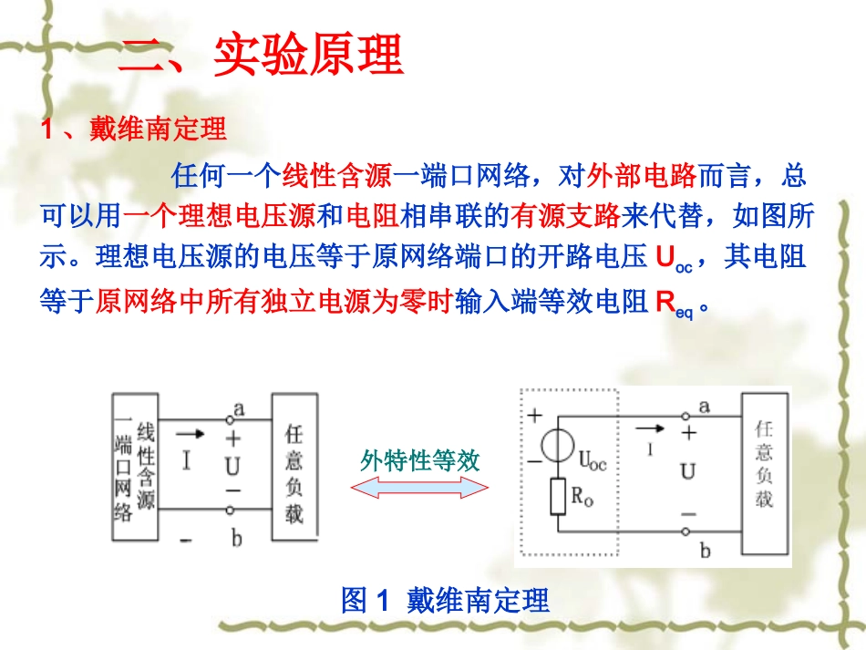 线性有源一端口等效参数的测定_第3页