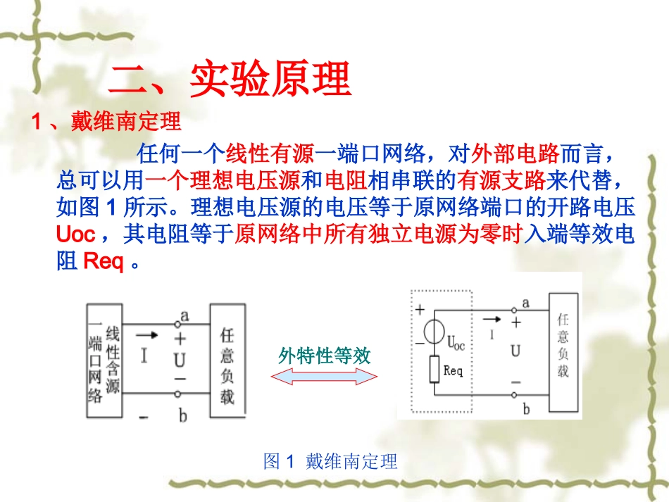 线性有源一端口等效参数的测定(9周)_第3页