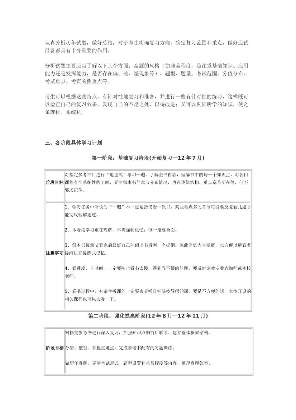管理类联考精细学习计划_第2页