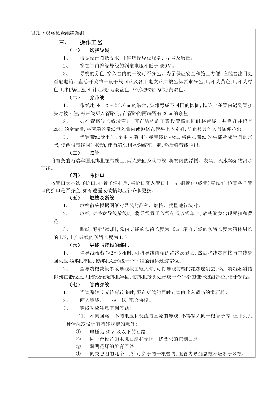 管内配线工程技术交底_第2页