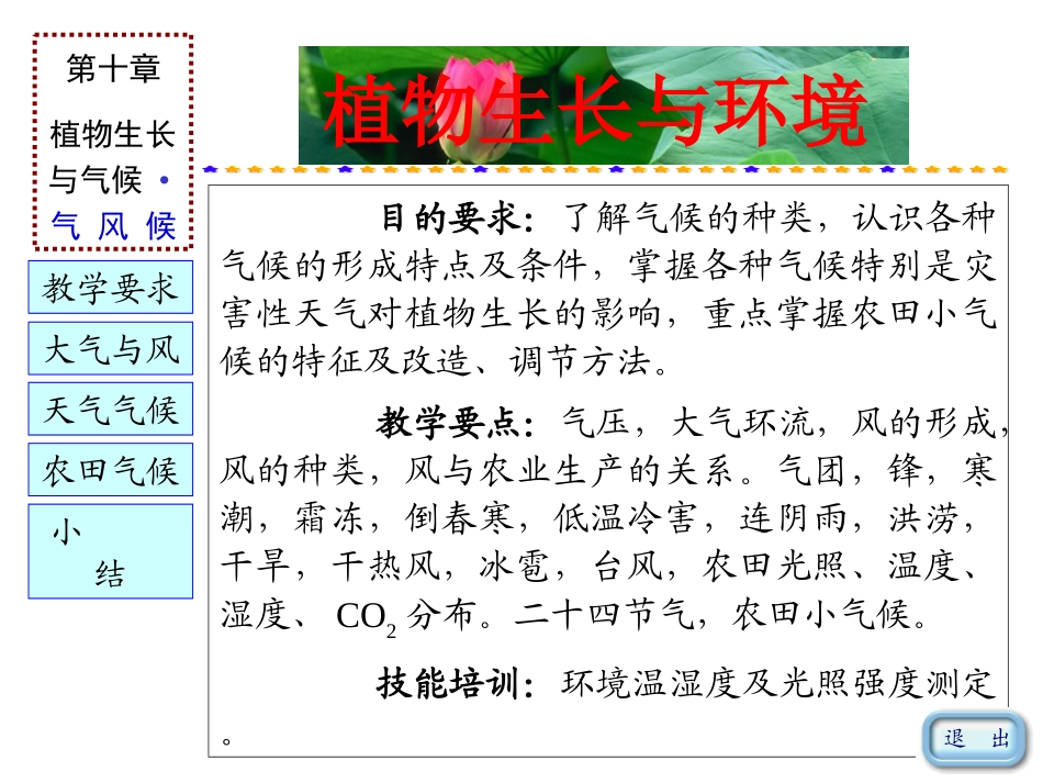 第十一章  植物生长与气候环境_第2页