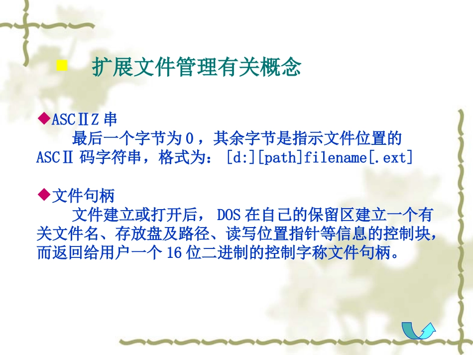 第八章 DOS高级调用程序设计_第3页