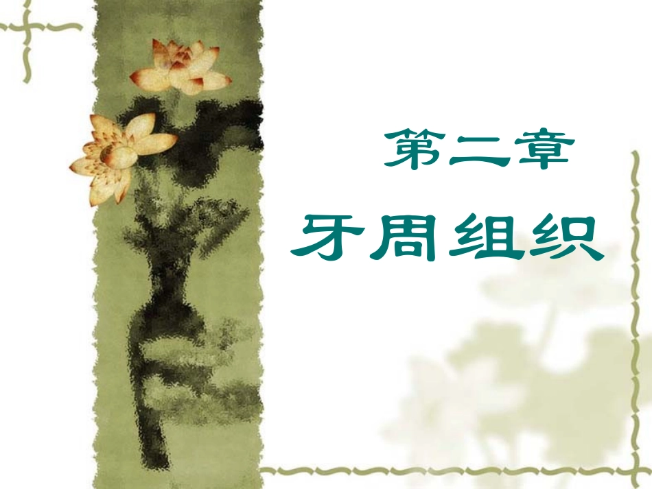 第二章 牙周组织_第1页