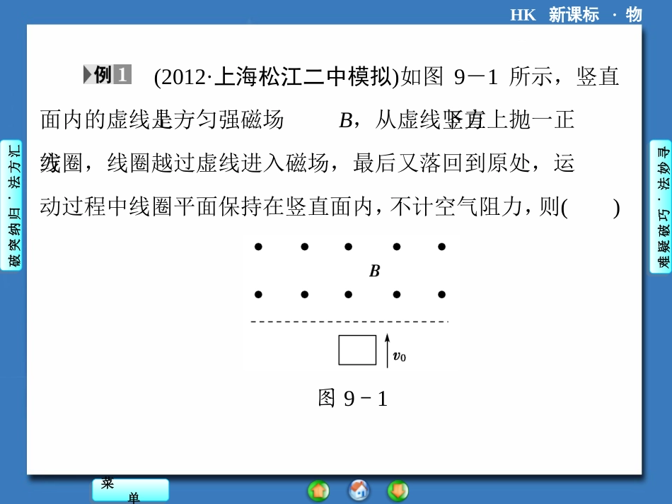 第九章  电磁感应 章末归纳提升_第2页