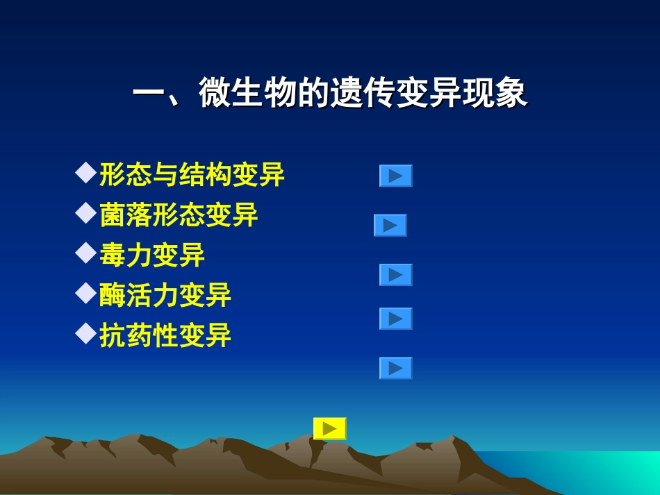 第七章 微生物的遗传和变异_第3页