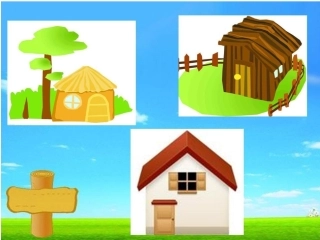 大班语言活动《三只小猪》