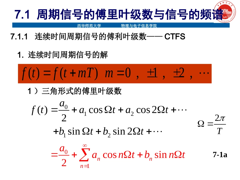 第7章 周期信号频域分析及 MATLAB 实现_第2页