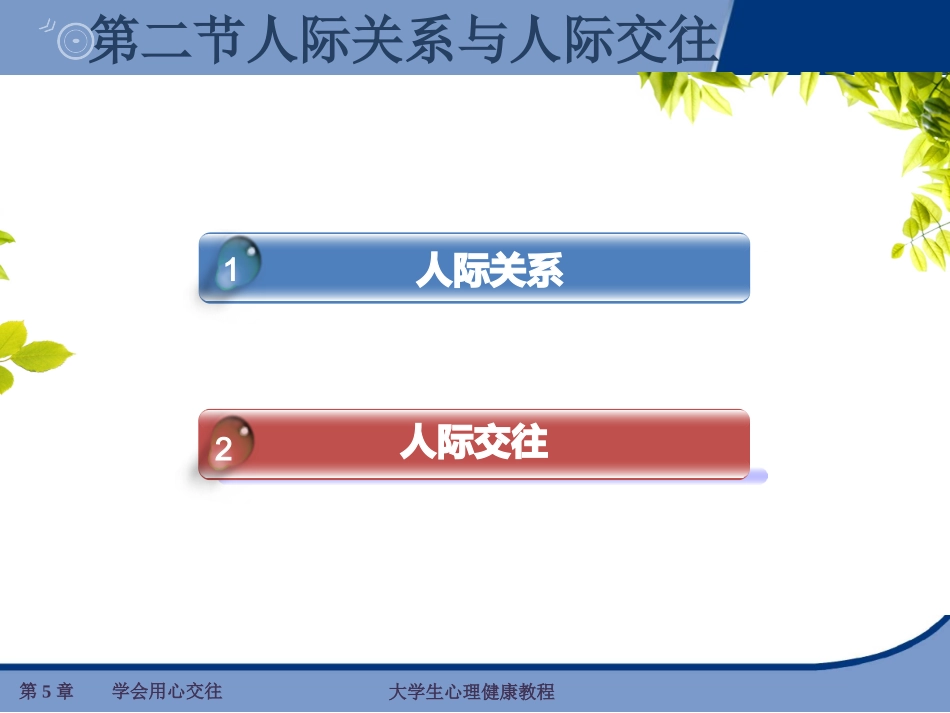 第5章  学会用心交往_第3页