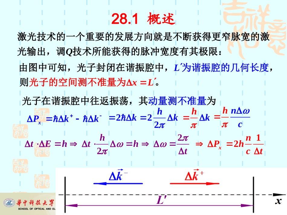 第28讲 锁模原理&主动锁模技术_第2页