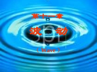 第11章 机械波基础