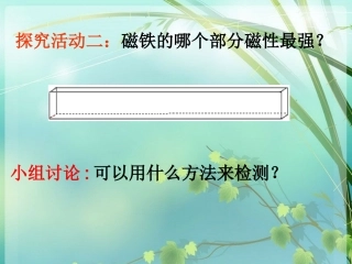 磁铁的哪个部分磁性最强