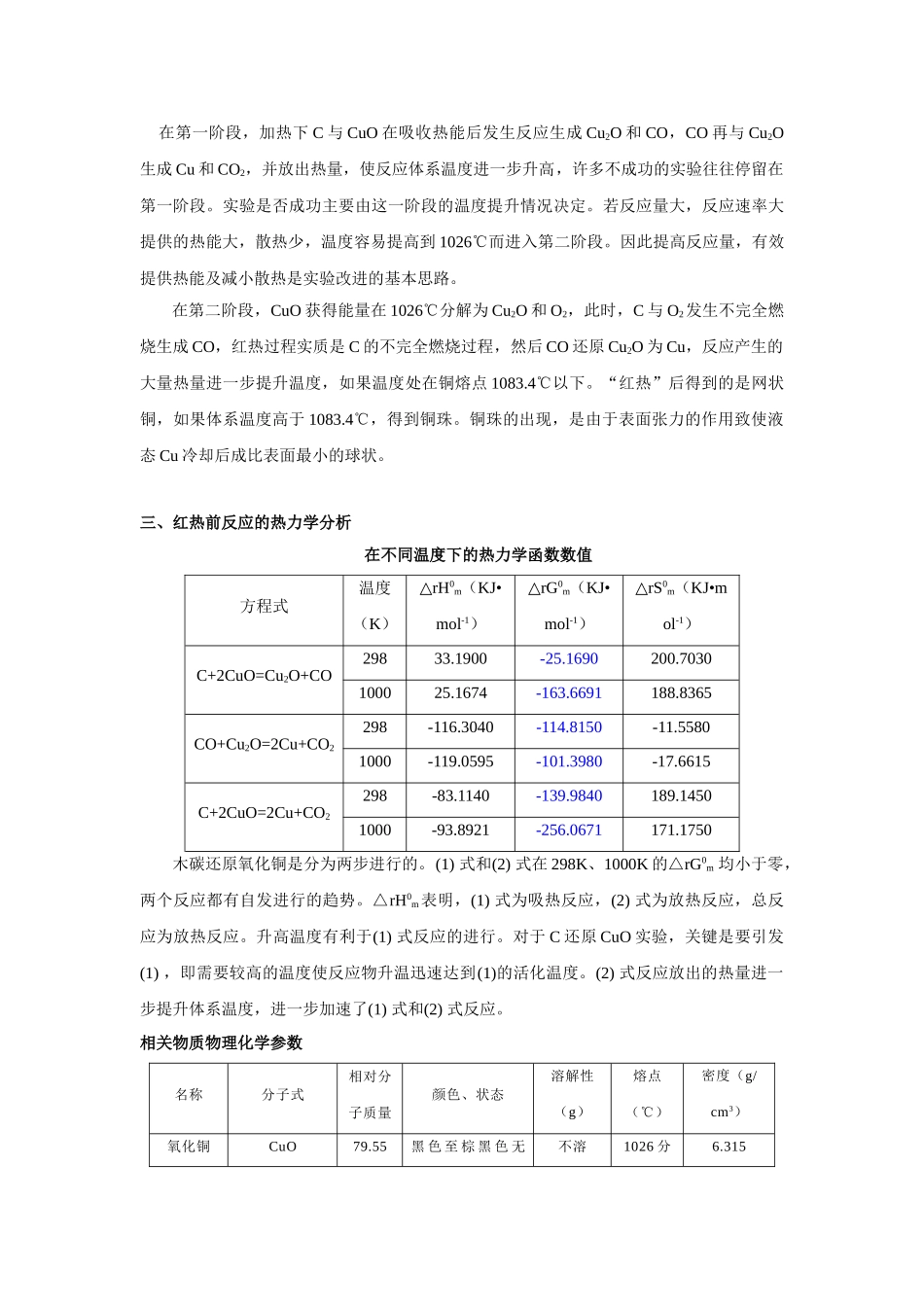 碳还原氧化铜实验探究讲授提要_第3页