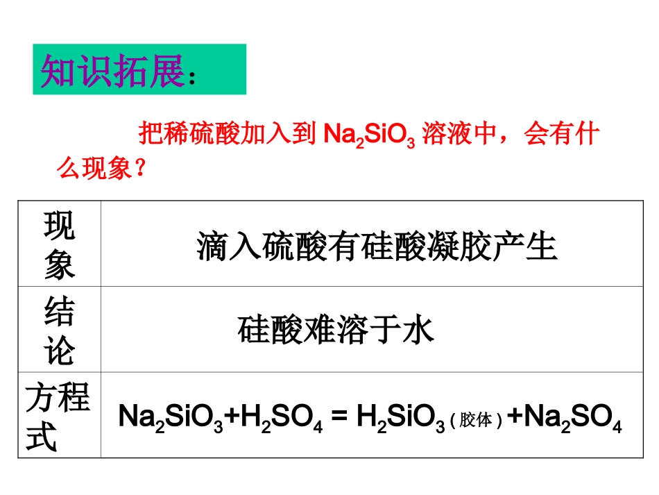 硅酸和硅酸盐_第3页