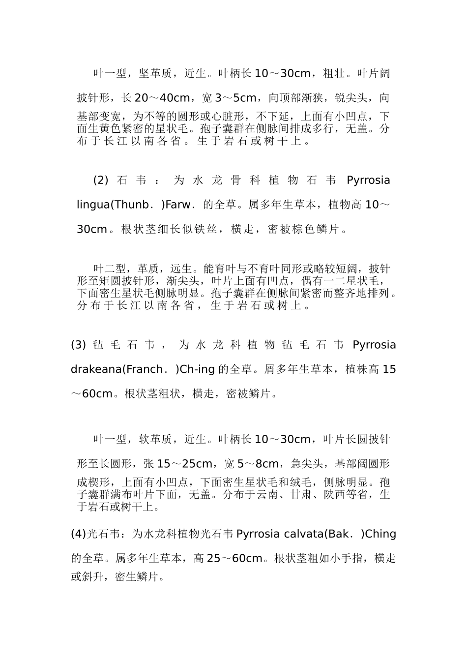石韦的鉴别方法_第2页