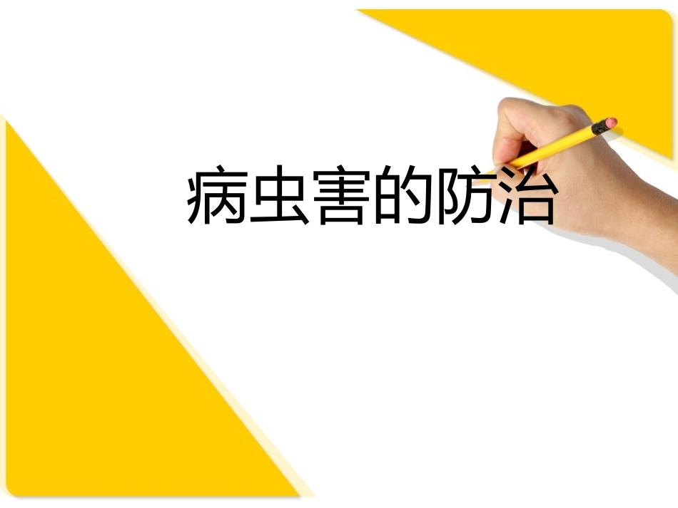 病虫害的防治_第1页