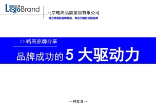 略高品牌观点：品类定位,抢占消费者心智