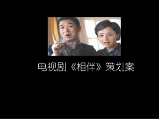 电视剧《相伴》方案吕贻锋