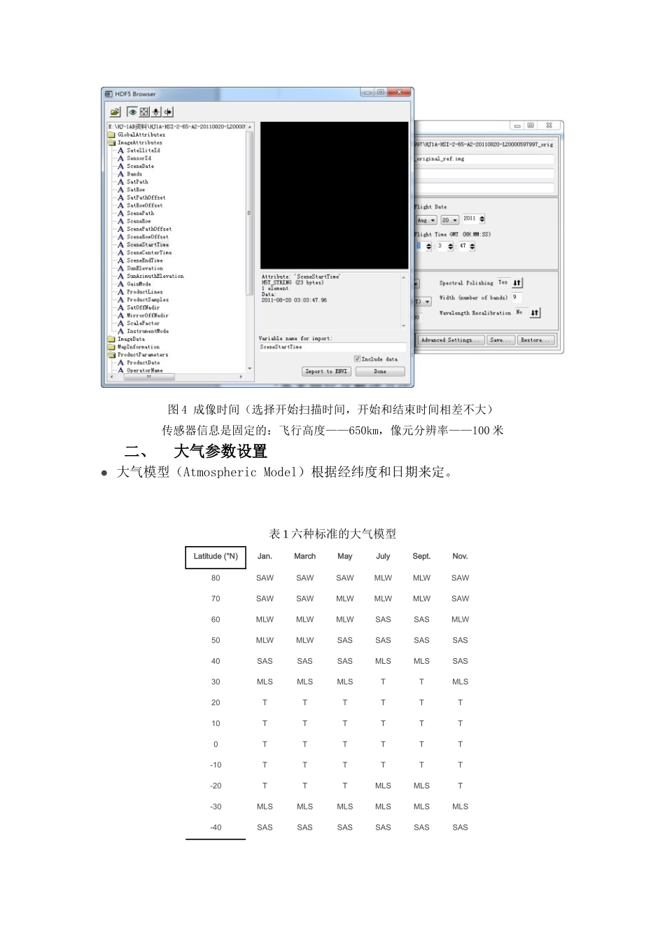 环境小卫星高光谱数据FLAASH精确大气校正方法_第3页