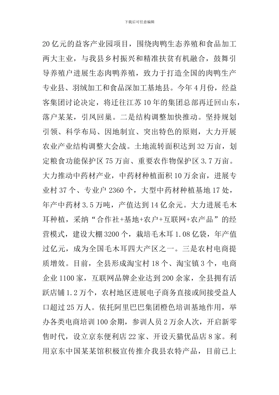 2024实施乡村振兴战略开展情况报告_第2页