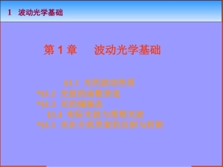 物理光学1-1