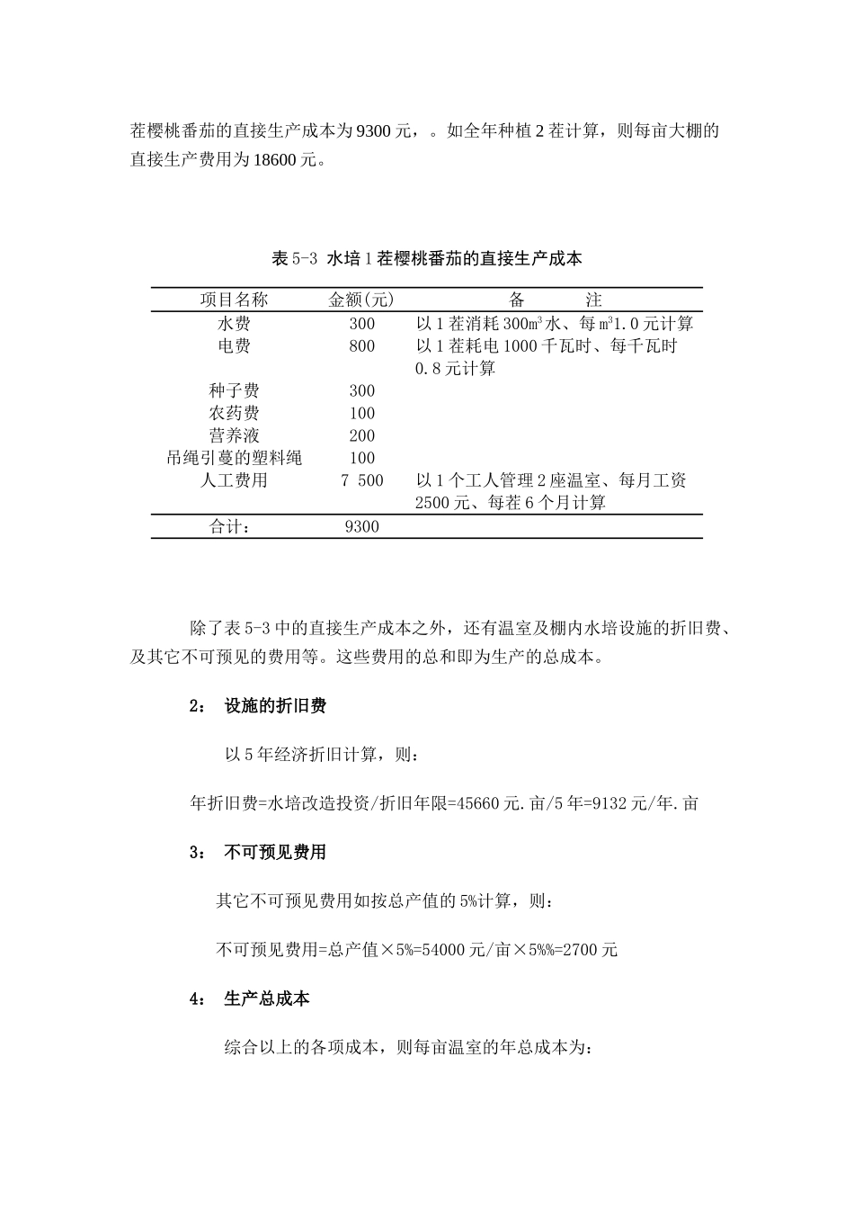 温室水培改造效益分析_第3页