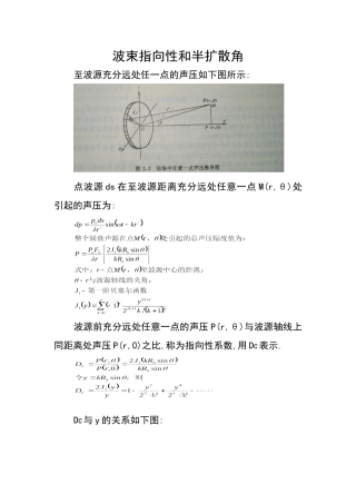 波束指向性和半扩散角0806