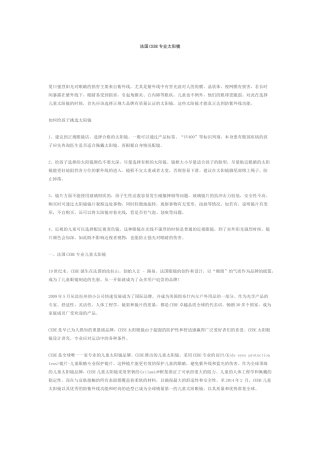 法国CEBE专业太阳镜