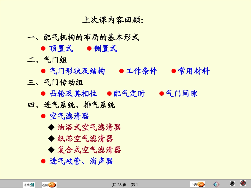 汽车原理与结构-燃油系统_第1页