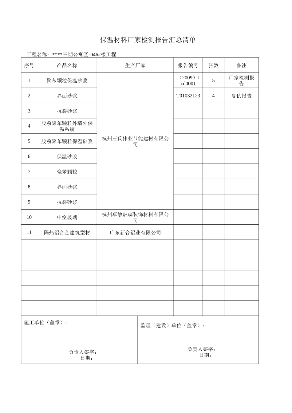 汇总表样式1_第1页