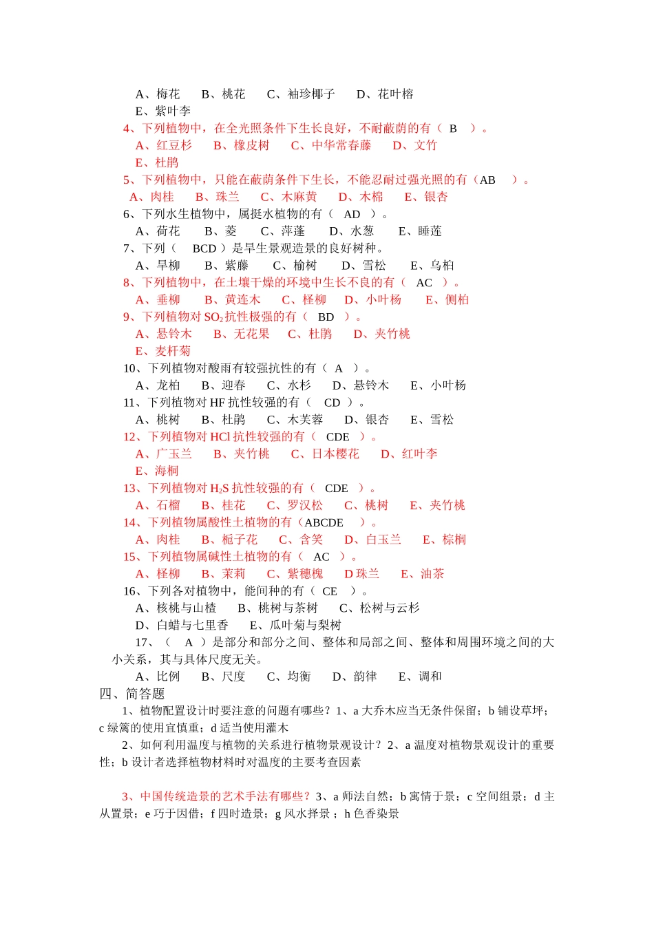 植物造景复习资料提要_第2页