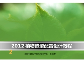 植物配置教程 — 02