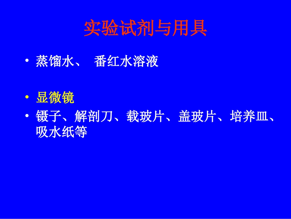 植物学实验4--植物根及叶的形态结构观查_第3页